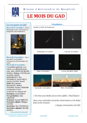 La dernière lettre du gad